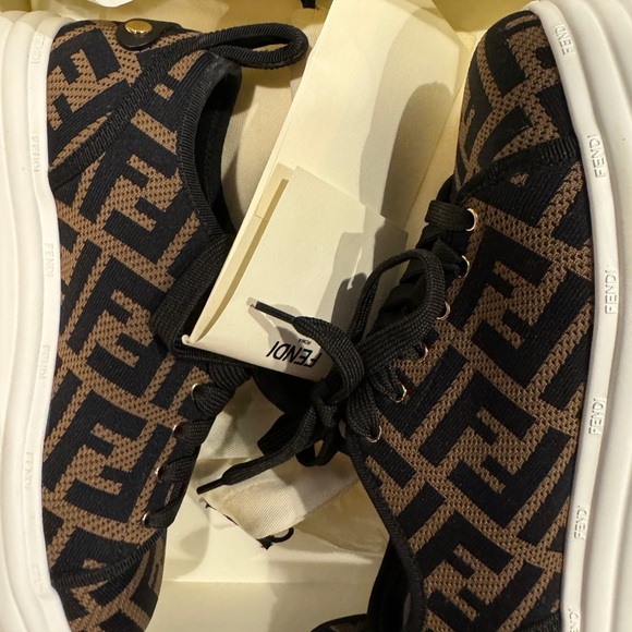 Fendi Shoes - FENDI FF platform sneakers